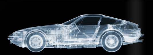 1969 Ferrari Daytona-Photographic Print-Nick Veasey-Sorrel Sky Gallery