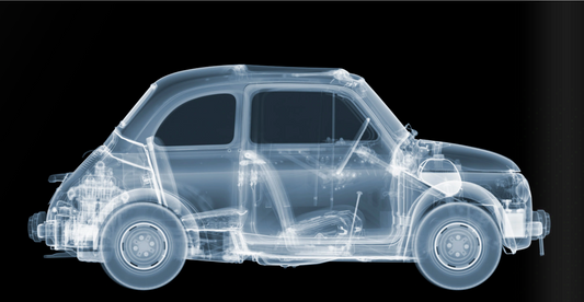 1969 Fiat 500-Photographic Print-Nick Veasey-Sorrel Sky Gallery