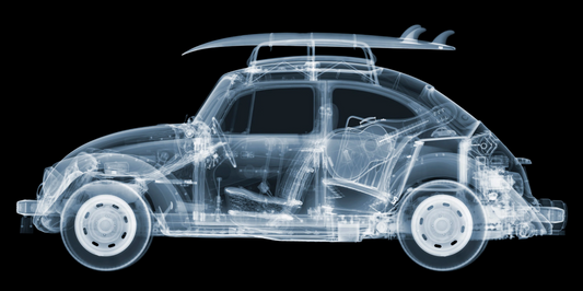1972 VW Driverless Bug-Photographic Print-Nick Veasey-Sorrel Sky Gallery