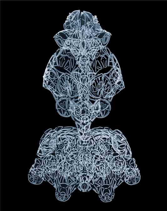 Alexander McQueen Bead Dress-Photographic Print-Nick Veasey-Sorrel Sky Gallery