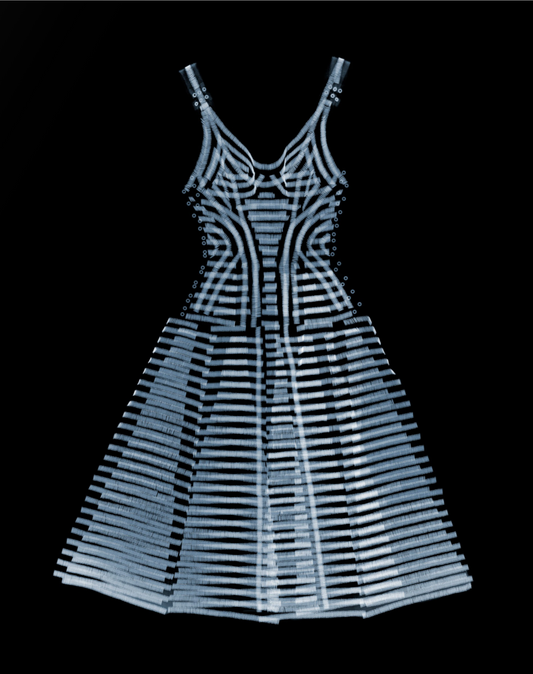 Alexander McQueen Cleo Dress-Photographic Print-Nick Veasey-Sorrel Sky Gallery