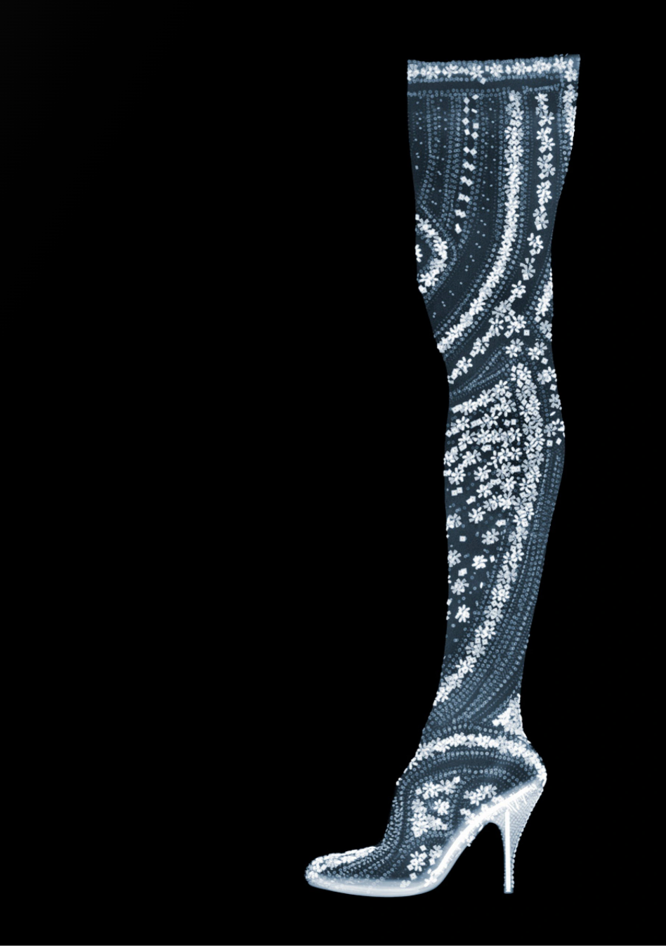 Alexander McQueen Stocking Shoe-Photographic Print-Nick Veasey-Sorrel Sky Gallery