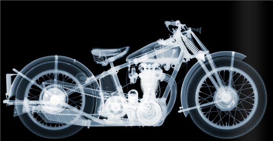 Ariel Model E-Photographic Print-Nick Veasey-Sorrel Sky Gallery