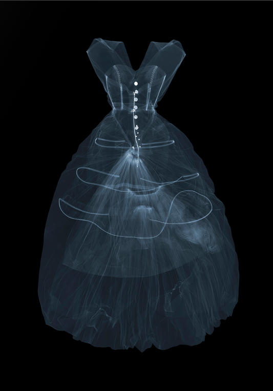 Balenciaga Evening Dress-Photographic Print-Nick Veasey-Sorrel Sky Gallery