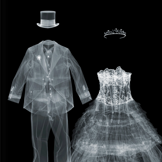 Bride & Groom-Photographic Print-Nick Veasey-Sorrel Sky Gallery