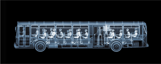 Bus-Photographic Print-Nick Veasey-Sorrel Sky Gallery