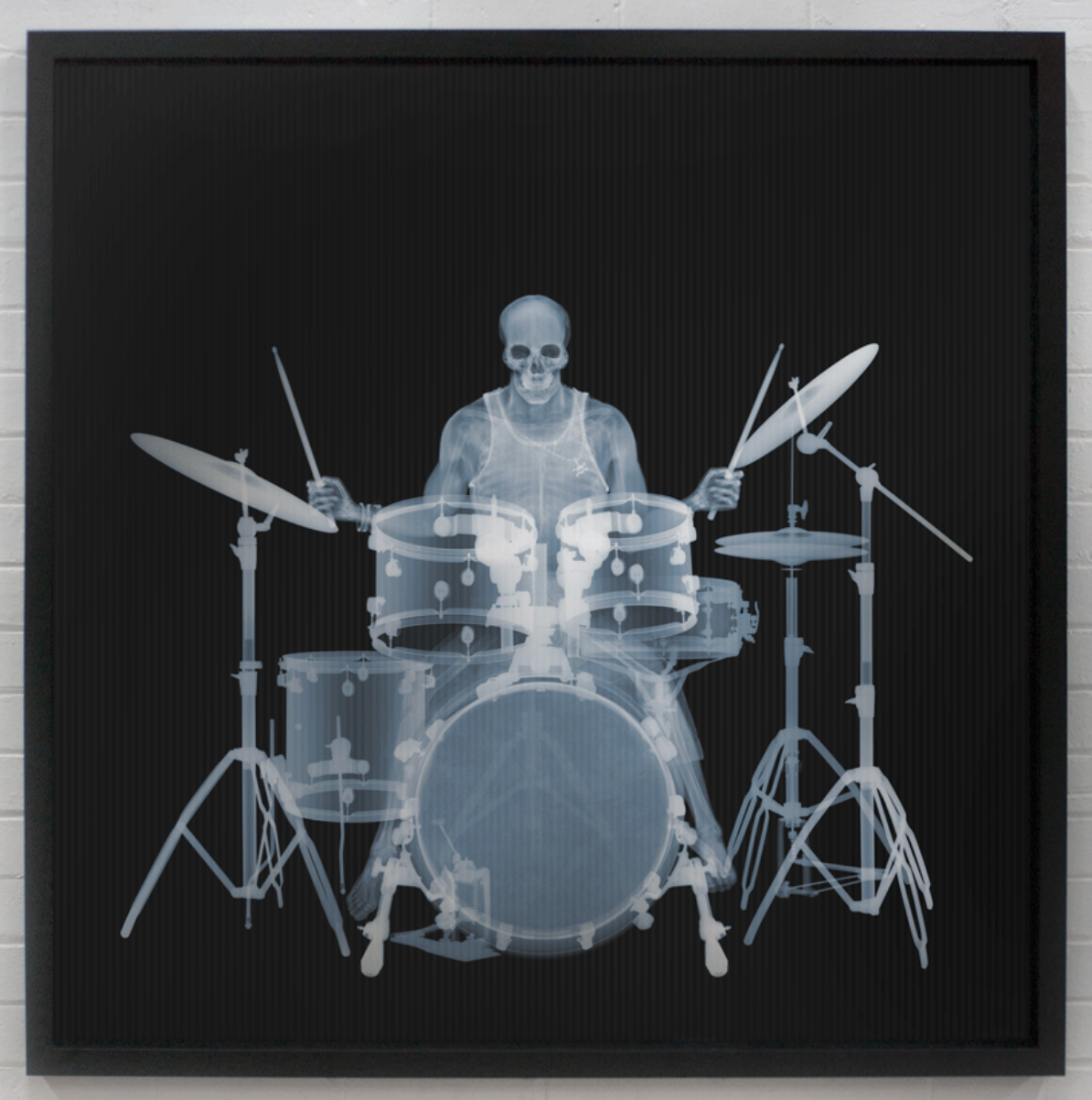 Drummin' - Lenticular-Photographic Print-Nick Veasey-Sorrel Sky Gallery