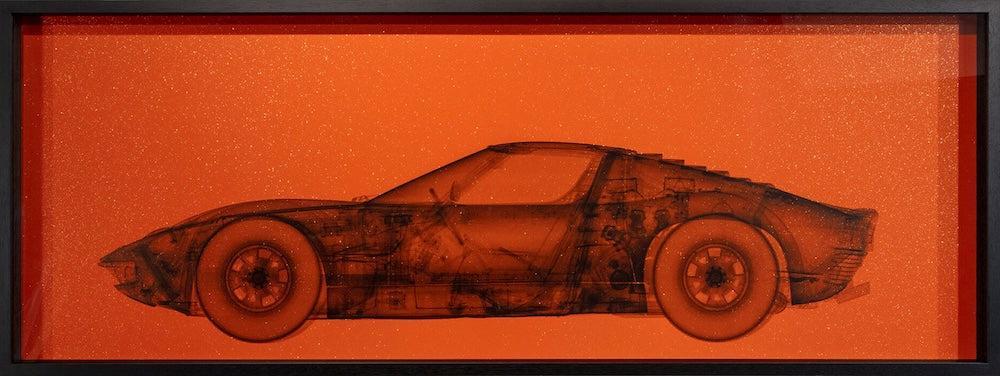 Lamborghini Miura Metalic Orange-Photographic Print-Nick Veasey-Sorrel Sky Gallery