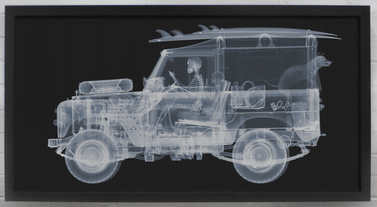 Land Rover - All Aboard - Lenticular-Photographic Print-Nick Veasey-Sorrel Sky Gallery