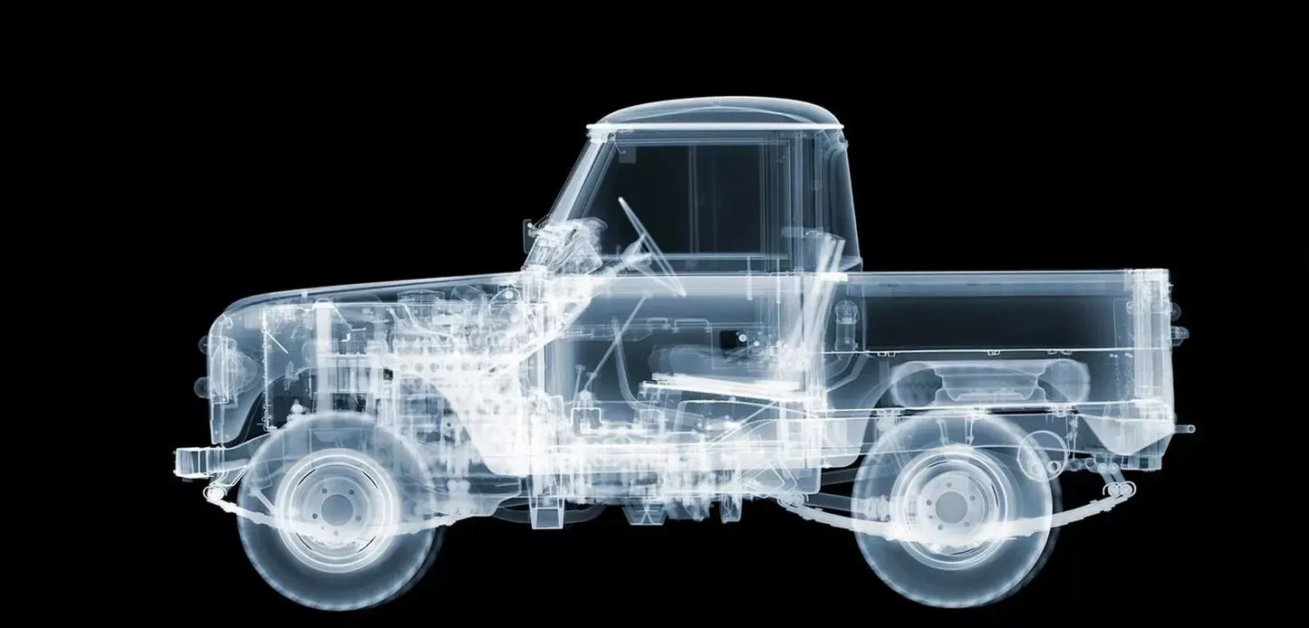 Land Rover Pickup-Photographic Print-Nick Veasey-Sorrel Sky Gallery