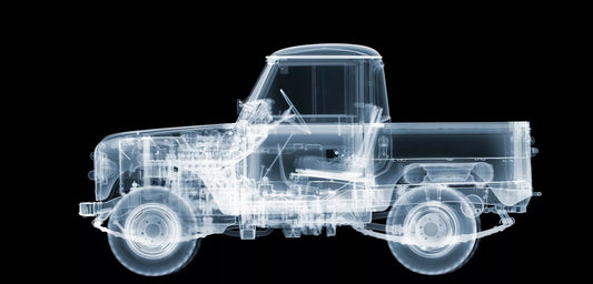 Land Rover Pickup-Photographic Print-Nick Veasey-Sorrel Sky Gallery