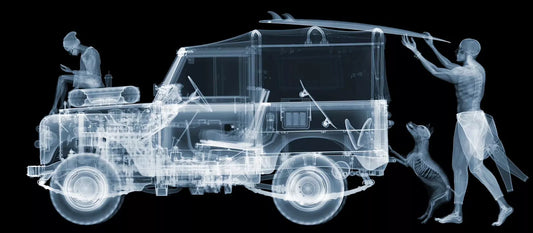 Land Rover - Surf n Skate-Photographic Print-Nick Veasey-Sorrel Sky Gallery