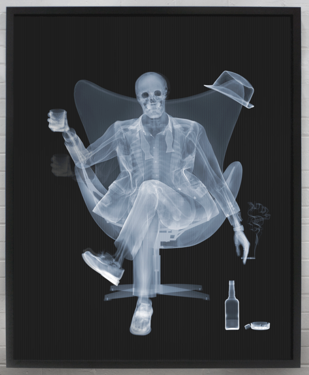 Rat Pack - Raising A Glass - Lenticular-Photographic Print-Nick Veasey-Sorrel Sky Gallery