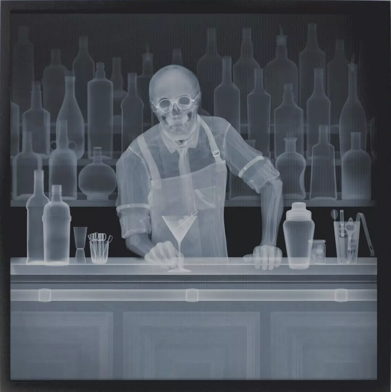Shaken Not Stirred-Photographic Print-Nick Veasey-Sorrel Sky Gallery