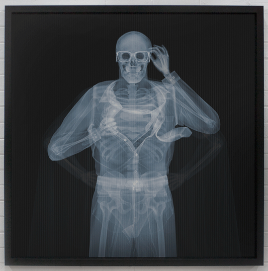 Superman and Clark Kent - Lenticular-Photographic Print-Nick Veasey-Sorrel Sky Gallery