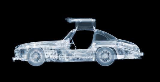 1955 Mercedes Gull-Wing-Photography-Nick Veasey-Sorrel Sky Gallery