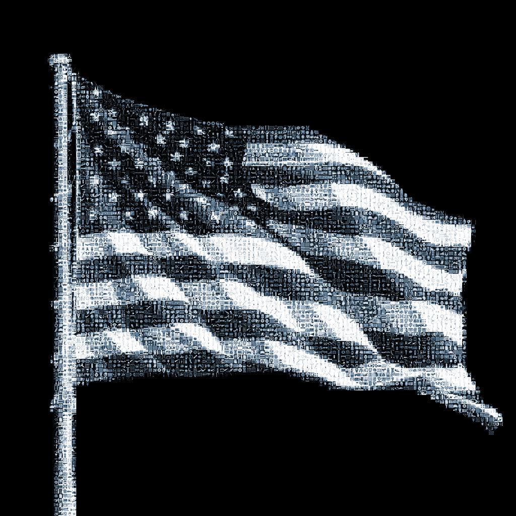 Stars & Stripes MosaiX-Photography-Nick Veasey-Sorrel Sky Gallery