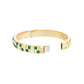 Basketweave Bracelet (Colored Stones)