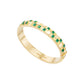 Basketweave Bracelet (Colored Stones)