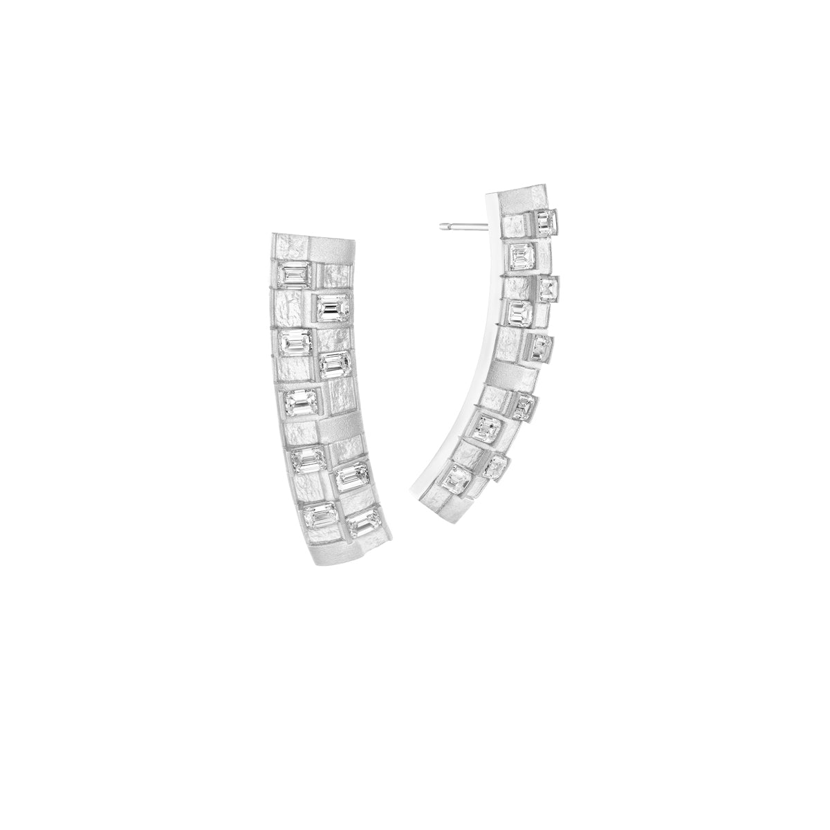 Basketweave Earrings-Jewelry-Nighthorse-Sorrel Sky Gallery