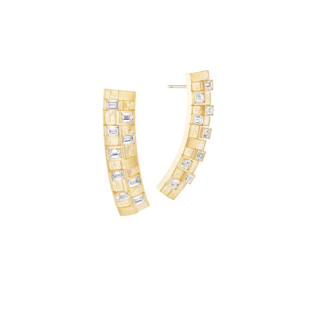 Basketweave Earrings-Jewelry-Nighthorse-Sorrel Sky Gallery