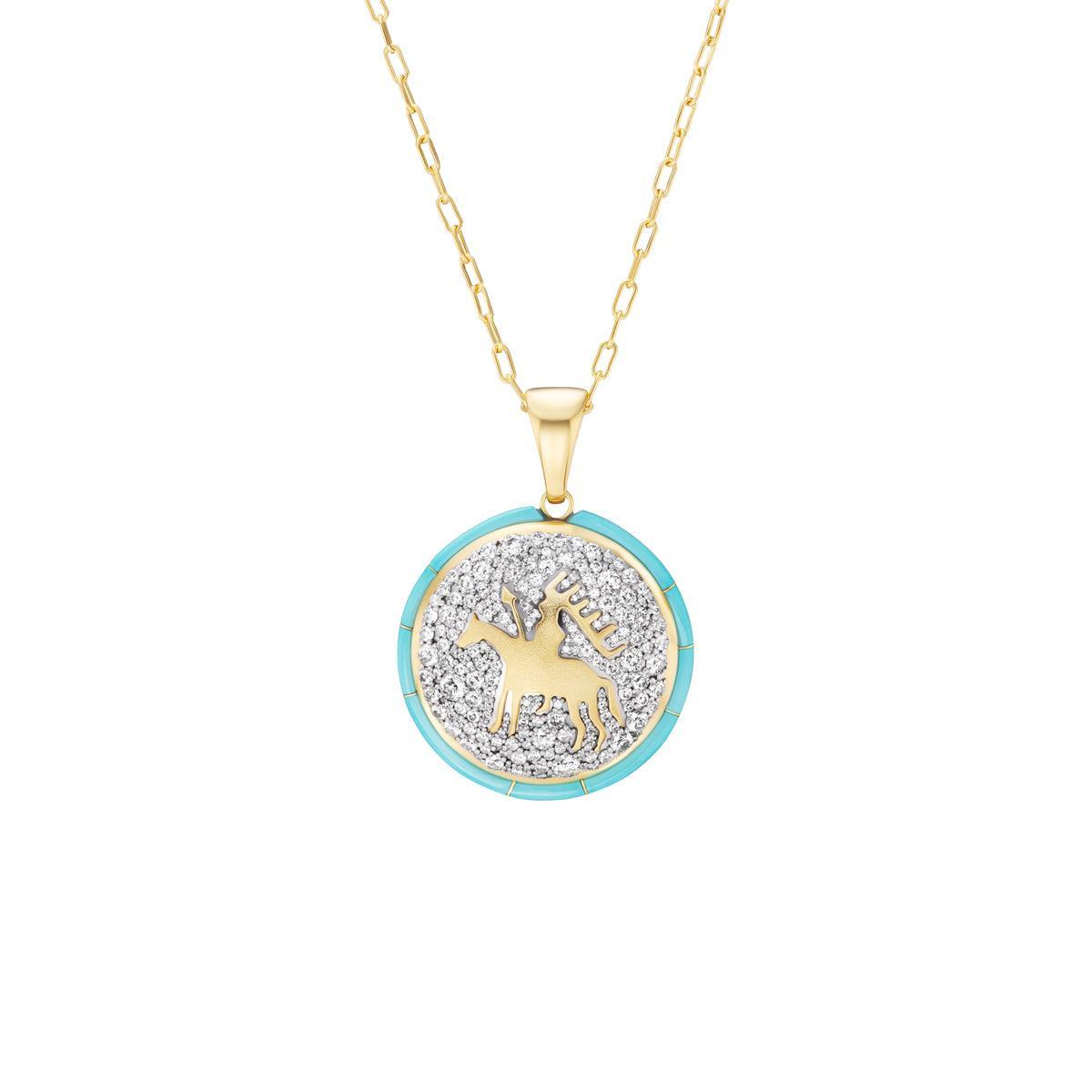 Chief Pendant-Jewelry-Nighthorse-Sorrel Sky Gallery