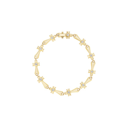 Cross Bracelet-Jewelry-Nighthorse-Sorrel Sky Gallery
