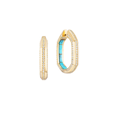 Desperado Hoops (Diamond + Inlay)