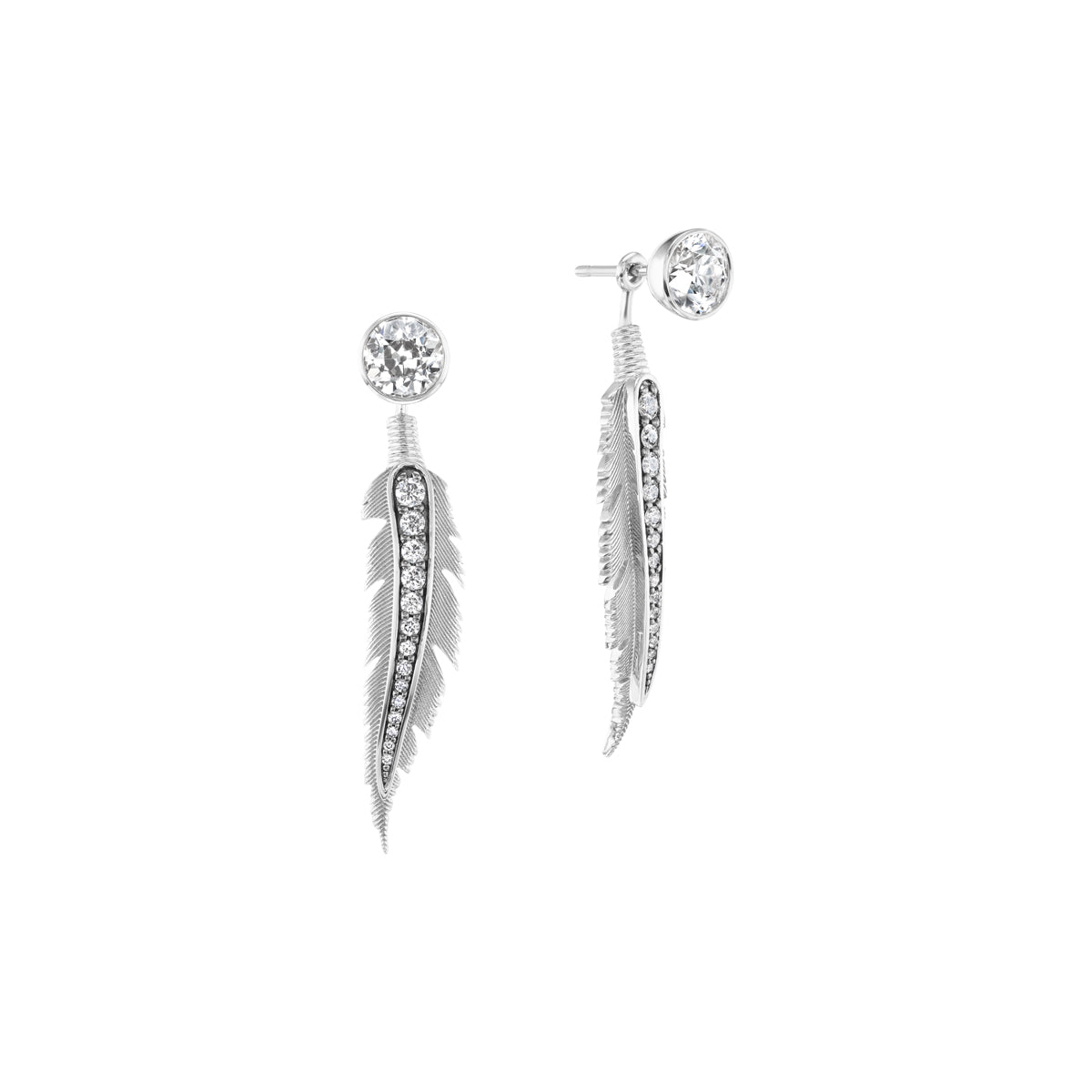 Diamond Studs-Jewelry-Nighthorse-Sorrel Sky Gallery