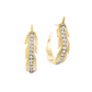 Feather Hoop Earrings-Jewelry-Nighthorse-Sorrel Sky Gallery