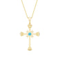 Horseshoe Nail Cross-Jewelry-Nighthorse-Sorrel Sky Gallery