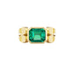 Horseshoe Nail Signet Ring - Emerald-Jewelry-Nighthorse-Sorrel Sky Gallery