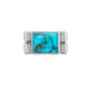 Kingman Horseshoe Nail Ring