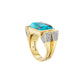 Kingman Horseshoe Nail Ring