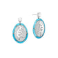 Kokopelli Inlay Earrings-Jewelry-Nighthorse-Sorrel Sky Gallery