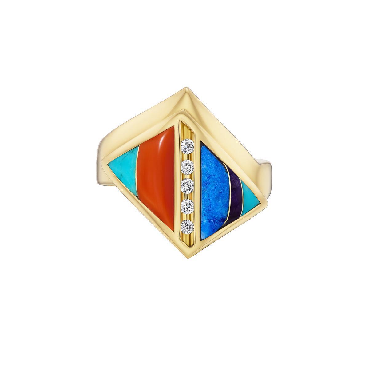 Lightning Engagement Ring-Jewelry-Nighthorse-Sorrel Sky Gallery