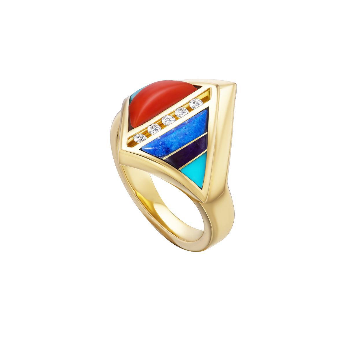 Lightning Engagement Ring-Jewelry-Nighthorse-Sorrel Sky Gallery
