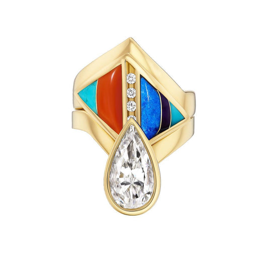 Lightning Engagement Ring-Jewelry-Nighthorse-Sorrel Sky Gallery