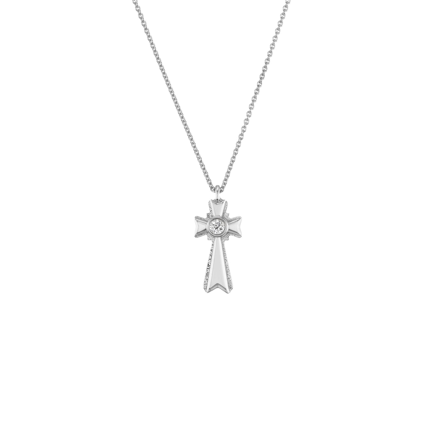 Mini Cross Necklace-Jewelry-Nighthorse-Sorrel Sky Gallery