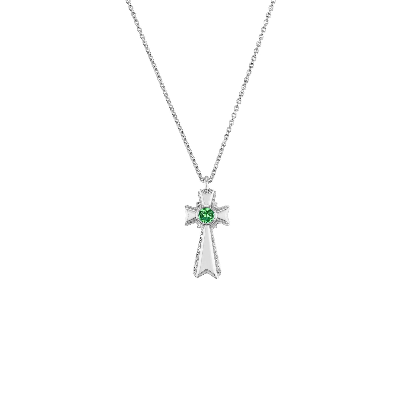 Mini Cross Necklace-Jewelry-Nighthorse-Sorrel Sky Gallery