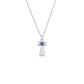 Mini Cross Necklace-Jewelry-Nighthorse-Sorrel Sky Gallery