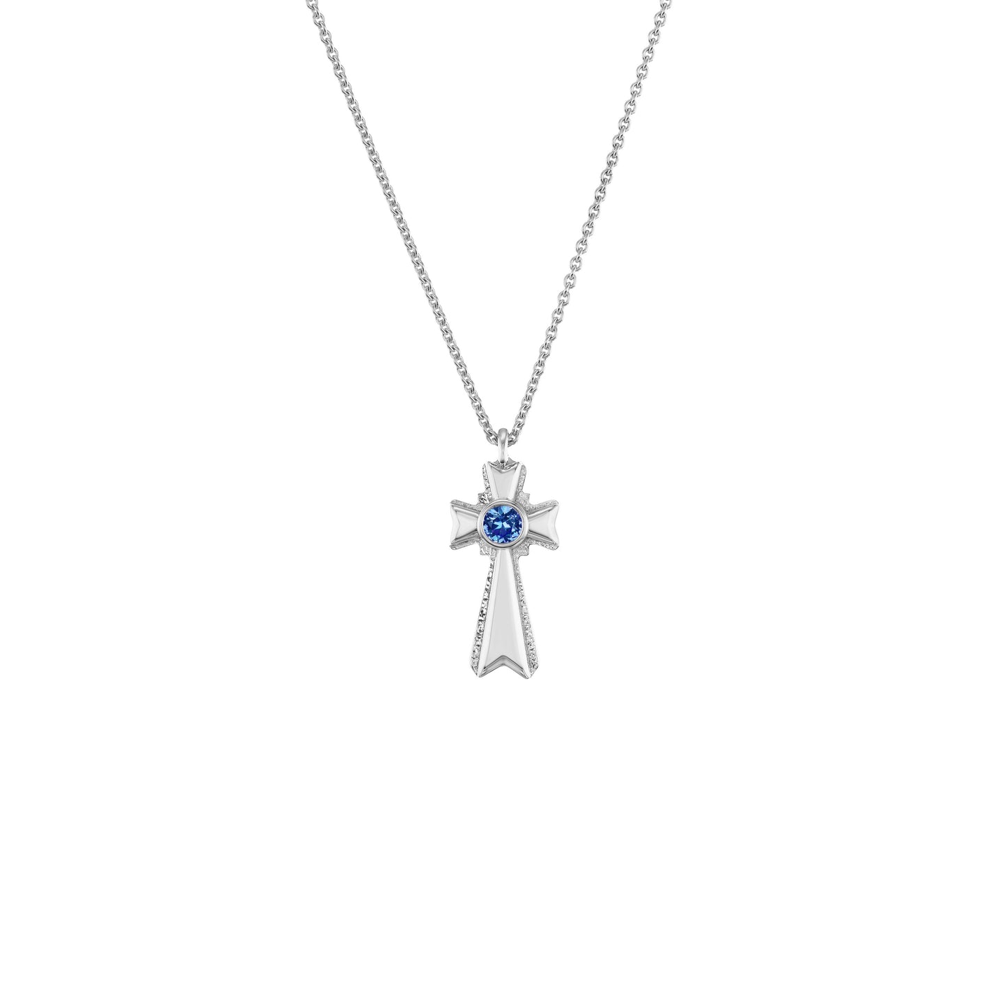Mini Cross Necklace-Jewelry-Nighthorse-Sorrel Sky Gallery