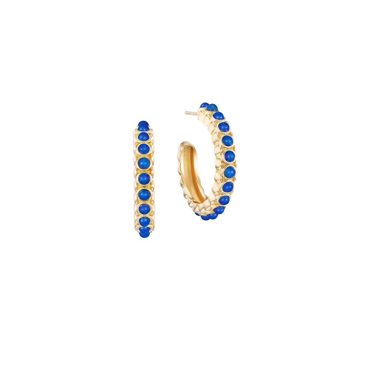 Morning Drop Earrings (Inlay)
