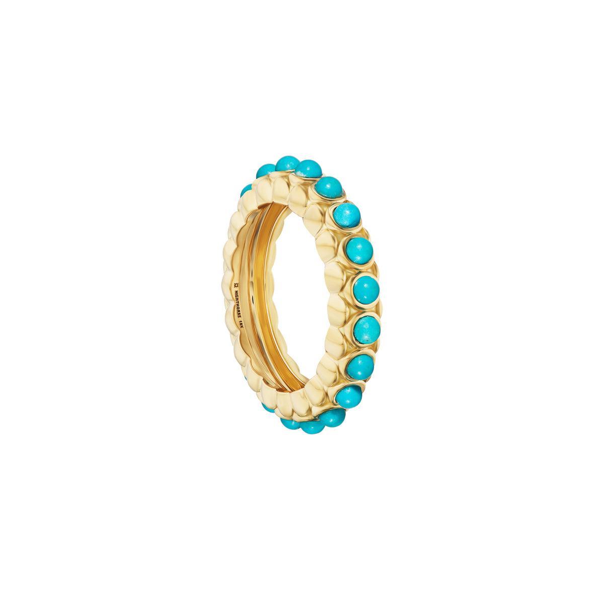 Morning Drop Ring (Cabachon)-Jewelry-Nighthorse-Sorrel Sky Gallery