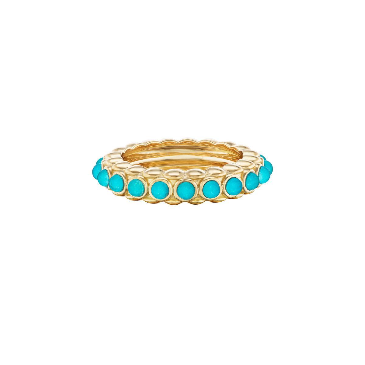 Morning Drop Ring (Cabachon)-Jewelry-Nighthorse-Sorrel Sky Gallery