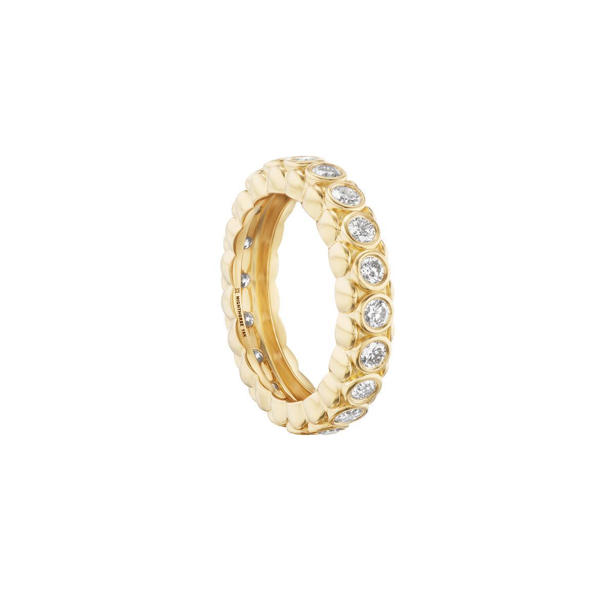 Morning Drop Ring (Diamonds)-Jewelry-Nighthorse-Sorrel Sky Gallery