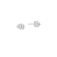 Pear Shaped Diamond Stud Earrings-Jewelry-Nighthorse-Sorrel Sky Gallery