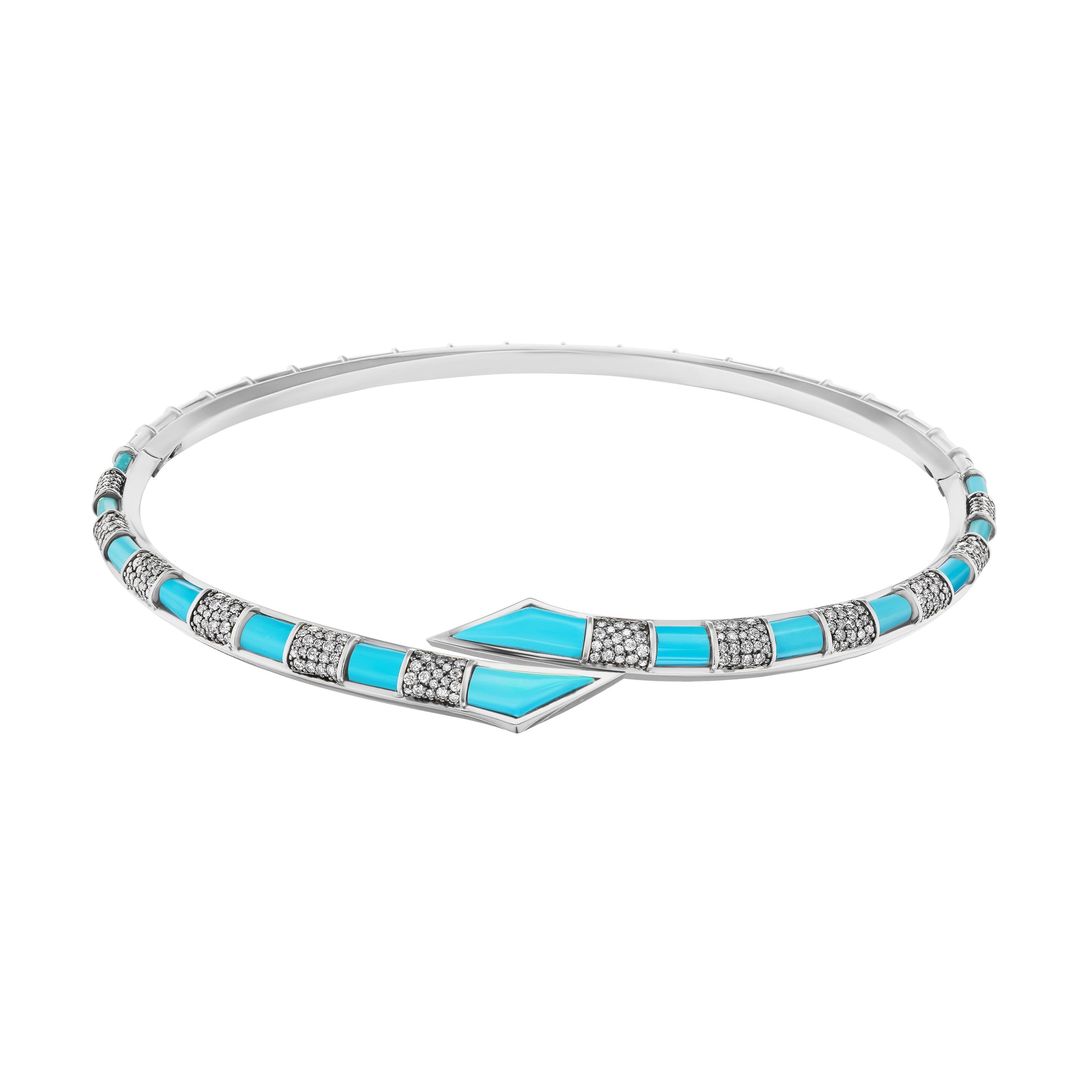 Rainbow Torque Necklace-Jewelry-Nighthorse-Sorrel Sky Gallery