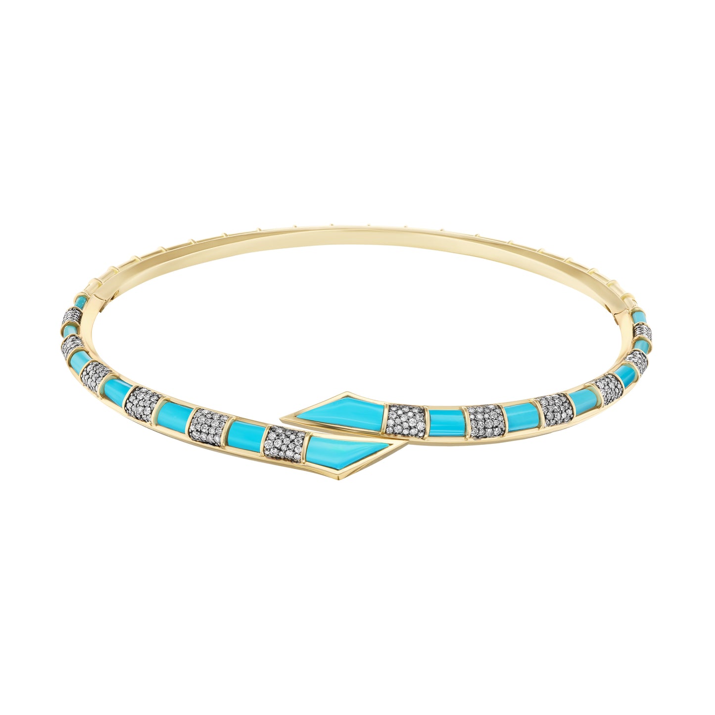 Rainbow Torque Necklace-Jewelry-Nighthorse-Sorrel Sky Gallery