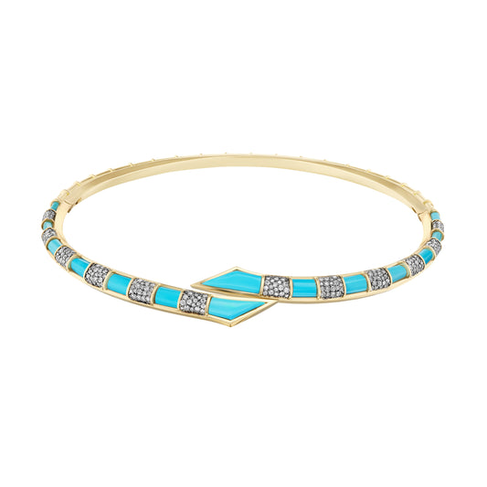 Rainbow Torque Necklace-Jewelry-Nighthorse-Sorrel Sky Gallery
